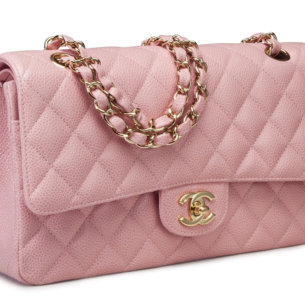 ISO Vintage Chanel Pink Caviar Flap bag